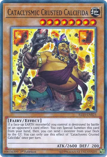 Cataclysmic Crusted Calcifida (IGAS-EN025), Ignition Assault — Yu-Gi-Oh! card price