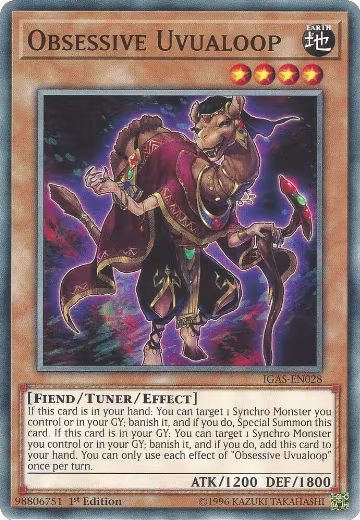 Obsessive Uvualoop (IGAS-EN028), Ignition Assault — Yu-Gi-Oh! card price