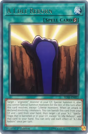 A.I.dle Reborn (IGAS-EN052), Ignition Assault — Yu-Gi-Oh! card price
