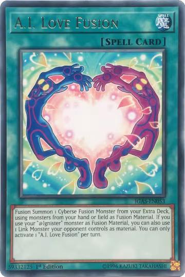 A.I. Love Fusion (IGAS-EN053), Ignition Assault — Yu-Gi-Oh! card price