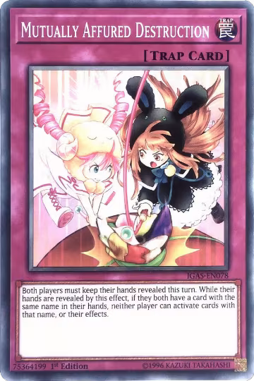 Mutually Affured Destruction (IGAS-EN078), Ignition Assault — Yu-Gi-Oh! card price