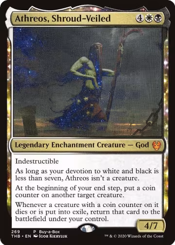 Athreos, Shroud-Veiled (269), Buy-A-Box Promos — Magic card price
