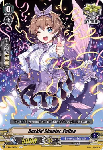 Dockin' Shooter, Pellea (V-EB11/045EN), V-EB11: Crystal Melody — Vanguard card price