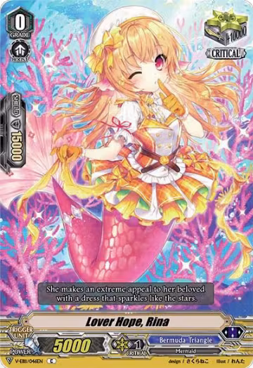 Lover Hope, Rina (V-EB11/046EN), V-EB11: Crystal Melody — Vanguard card price