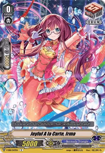 Joyful A la Carte, Irma (V-EB11/047EN), V-EB11: Crystal Melody — Vanguard card price