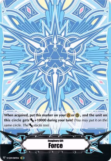Imaginary Gift [Force] - Melody Colors (IGR) (V-GM/0117EN), Gift Markers — Vanguard card price