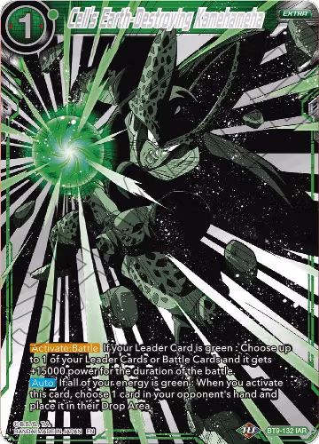 Cell's Earth-Destroying Kamehameha (BT9-132), Universal Onslaught — DB Super card price