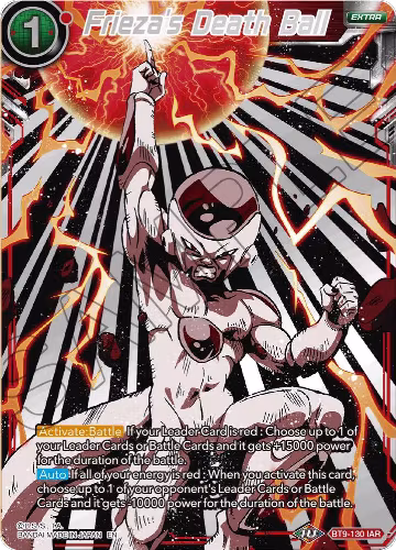 Frieza's Death Ball (BT9-130), Universal Onslaught — DB Super card price