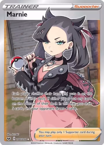 Marnie (Full Art) (200/202) — card price