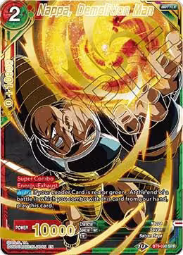 Nappa, Demolition Man (SPR) (BT9-090), Universal Onslaught — DB Super card price