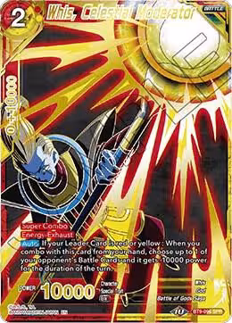 Whis, Celestial Moderator (SPR) (BT9-096), Universal Onslaught — DB Super card price