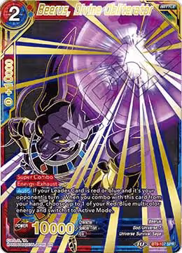 Beerus, Divine Obliterator (SPR) (BT9-107), Universal Onslaught — DB Super card price