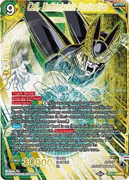 Cell, Unthinkable Perfection (SPR) (BT9-113), Universal Onslaught — DB Super card price
