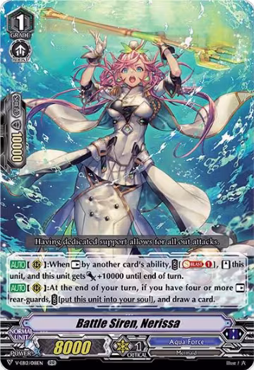 Battle Siren, Nerissa (V-EB12/018EN), V-EB12: Team Dragon's Vanity — Vanguard card price