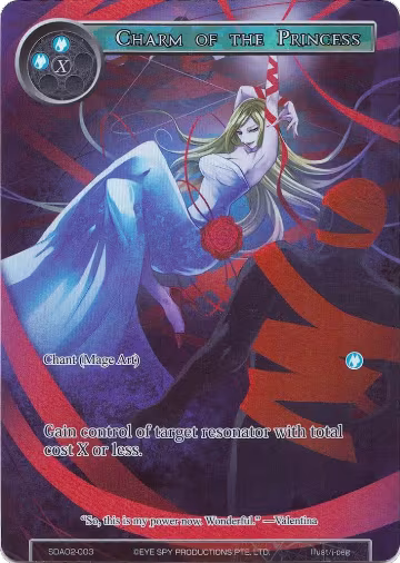 Charm of the Princess (Full Art) (SDAO2-003), Alice Origin II Starter Deck — Force of Will card price