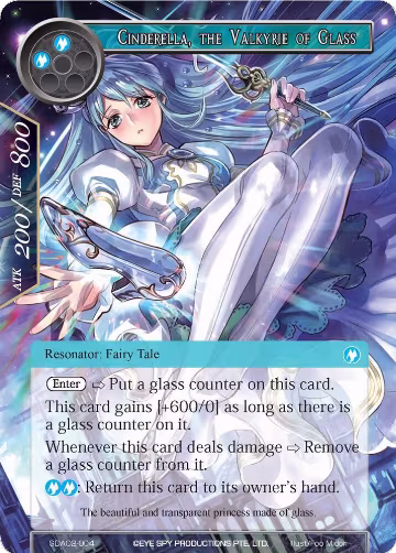 Cinderella, the Valkyrie of Glass (SDAO2-004), Alice Origin II Starter Deck — Force of Will card price