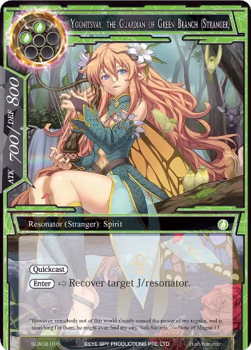 Yggnitsvay, the Guardian of Green Branch (Stranger) (SDAO2-016), Alice Origin II Starter Deck — Force of Will card price