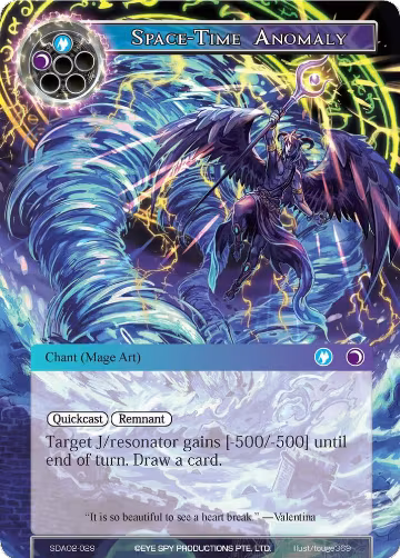 Space-Time Anomaly (SDAO2-029), Alice Origin II Starter Deck — Force of Will card price
