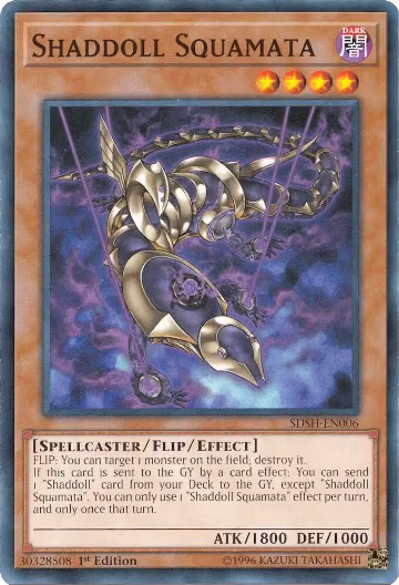 Shaddoll Squamata (SDSH-EN006) — card price