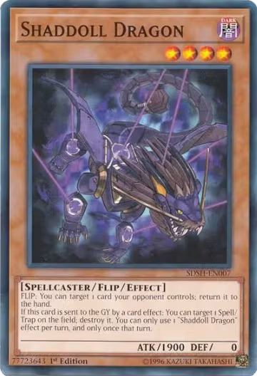 Shaddoll Dragon (SDSH-EN007), Structure Deck: Shaddoll Showdown — Yu-Gi-Oh! card price
