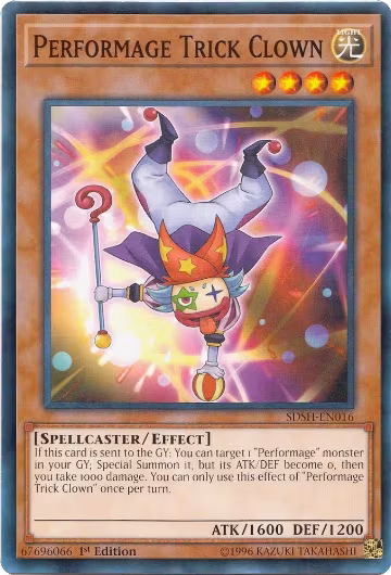 Performage Trick Clown (SDSH-EN016), Structure Deck: Shaddoll Showdown — Yu-Gi-Oh! card price