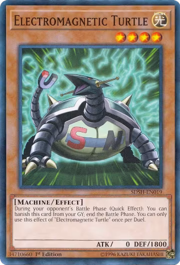 Electromagnetic Turtle (SDSH-EN019), Structure Deck: Shaddoll Showdown — Yu-Gi-Oh! card price