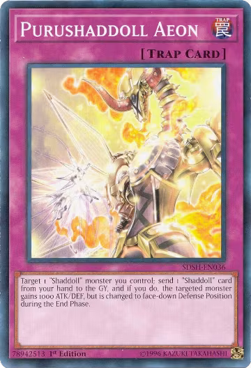 Purushaddoll Aeon (SDSH-EN036), Structure Deck: Shaddoll Showdown — Yu-Gi-Oh! card price