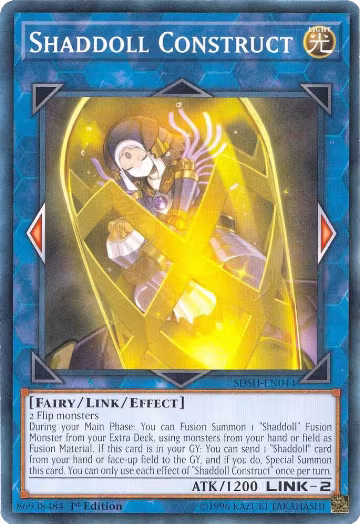 Shaddoll Construct (SDSH-EN044), Structure Deck: Shaddoll Showdown — Yu-Gi-Oh! card price
