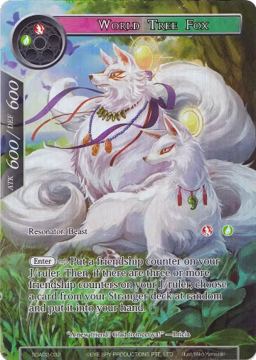 World Tree Fox (Full Art) (SDAO2-032), Alice Origin II Starter Deck — Force of Will card price