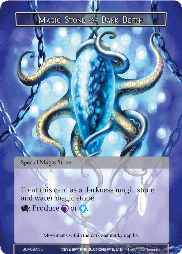 Magic Stone of Dark Depth (SDAO2-035), Alice Origin II Starter Deck — Force of Will card price