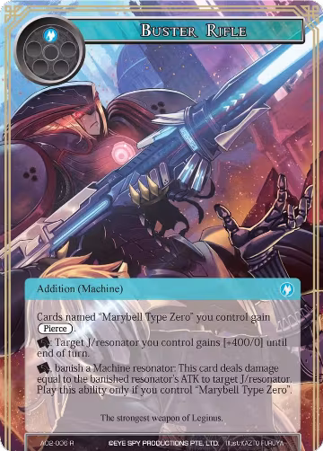 Buster Rifle (AO2-006), Alice Origin II — Force of Will card price