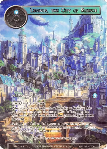 Leginus, the City of Science (Full Art) (AO2-011), Alice Origin II — Force of Will card price