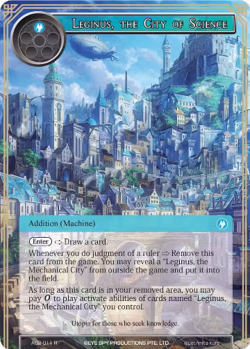 Leginus, the City of Science (AO2-011), Alice Origin II — Force of Will card price