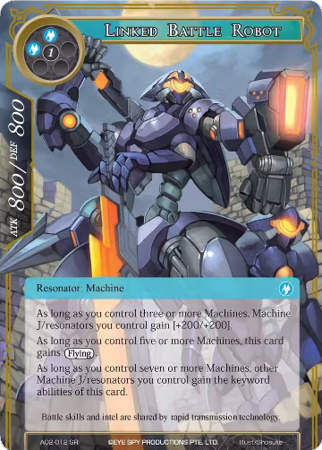 Linked Battle Robot (AO2-012), Alice Origin II — Force of Will card price