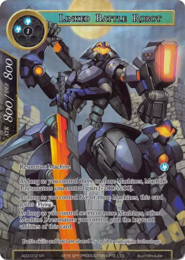 Linked Battle Robot (Full Art) (AO2-012), Alice Origin II — Force of Will card price