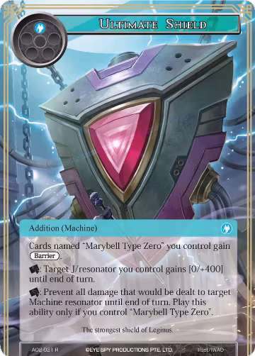 Ultimate Shield (AO2-021), Alice Origin II — Force of Will card price