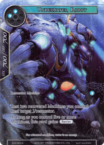 Underwater Robot (Full Art) (AO2-022), Alice Origin II — Force of Will card price