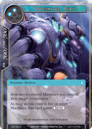 Underwater Robot (AO2-022), Alice Origin II — Force of Will card price