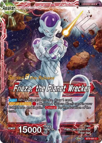 Frieza // Frieza, the Planet Wrecker (BT9-001) — card price