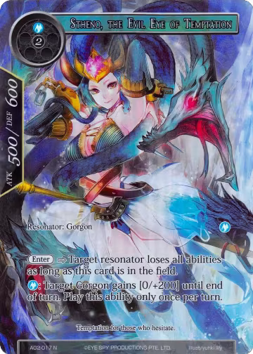 Stheno, the Evil Eye of Temptaion (Full Art) (AO2-017), Alice Origin II — Force of Will card price