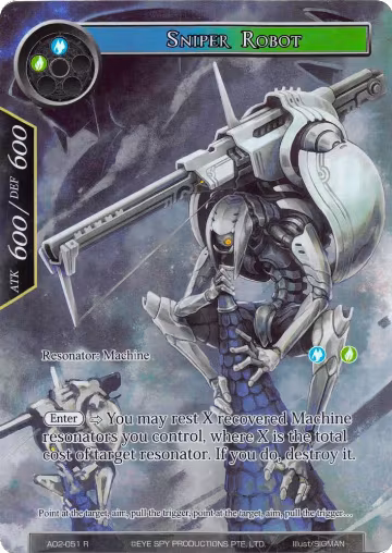Sniper Robot (Full Art) (AO2-051), Alice Origin II — Force of Will card price