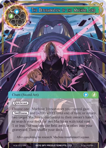 The Determination of the Machine Lord (AO2-053), Alice Origin II — Force of Will card price