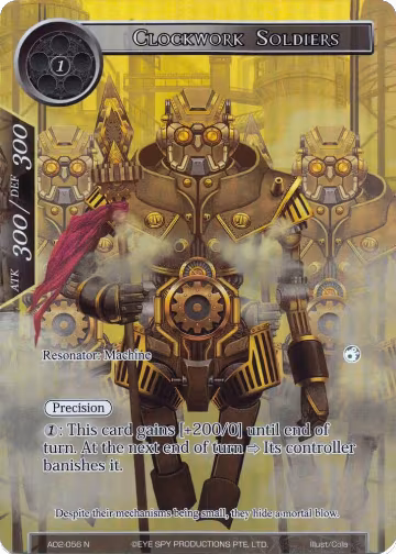 Clockwork Soldiers (Full Art) (AO2-056), Alice Origin II — Force of Will card price