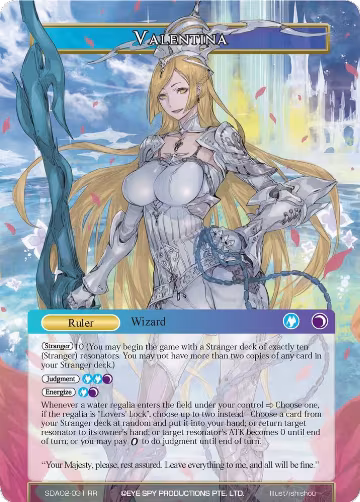 Valentina (SDAO2-031) — card price