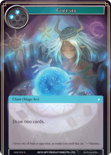 Foresee (AO2-009), Alice Origin II — Force of Will card price