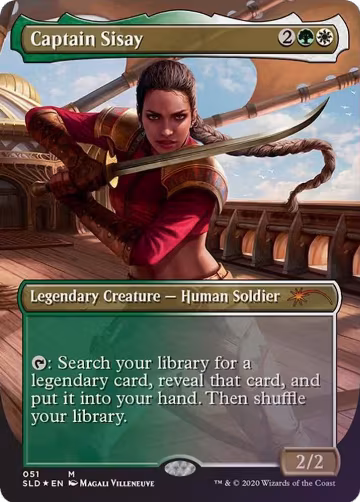 Captain Sisay (051) (51), Secret Lair Drop Series — Magic card price