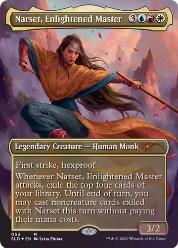 Narset, Enlightened Master (53), Secret Lair Drop Series — Magic card price
