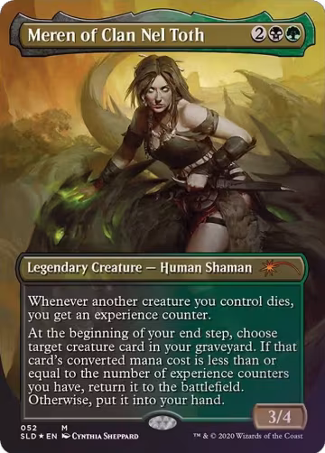 Meren of Clan Nel Toth (52), Secret Lair Drop Series — Magic card price
