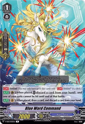 Blue Ward Command (V-EB12/032EN), V-EB12: Team Dragon's Vanity — Vanguard card price