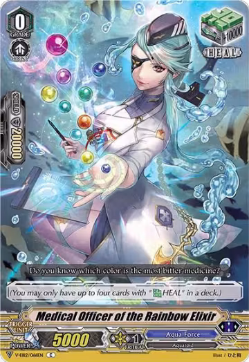 Medical Officer of the Rainbow Elixir (V-EB12/066EN), V-EB12: Team Dragon's Vanity — Vanguard card price